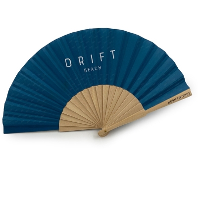 Customized Logo Wood Hand Fan